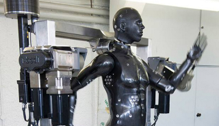 Illustration for article titled This Robot Is A Crash Test Dummy For HAZMAT Suits